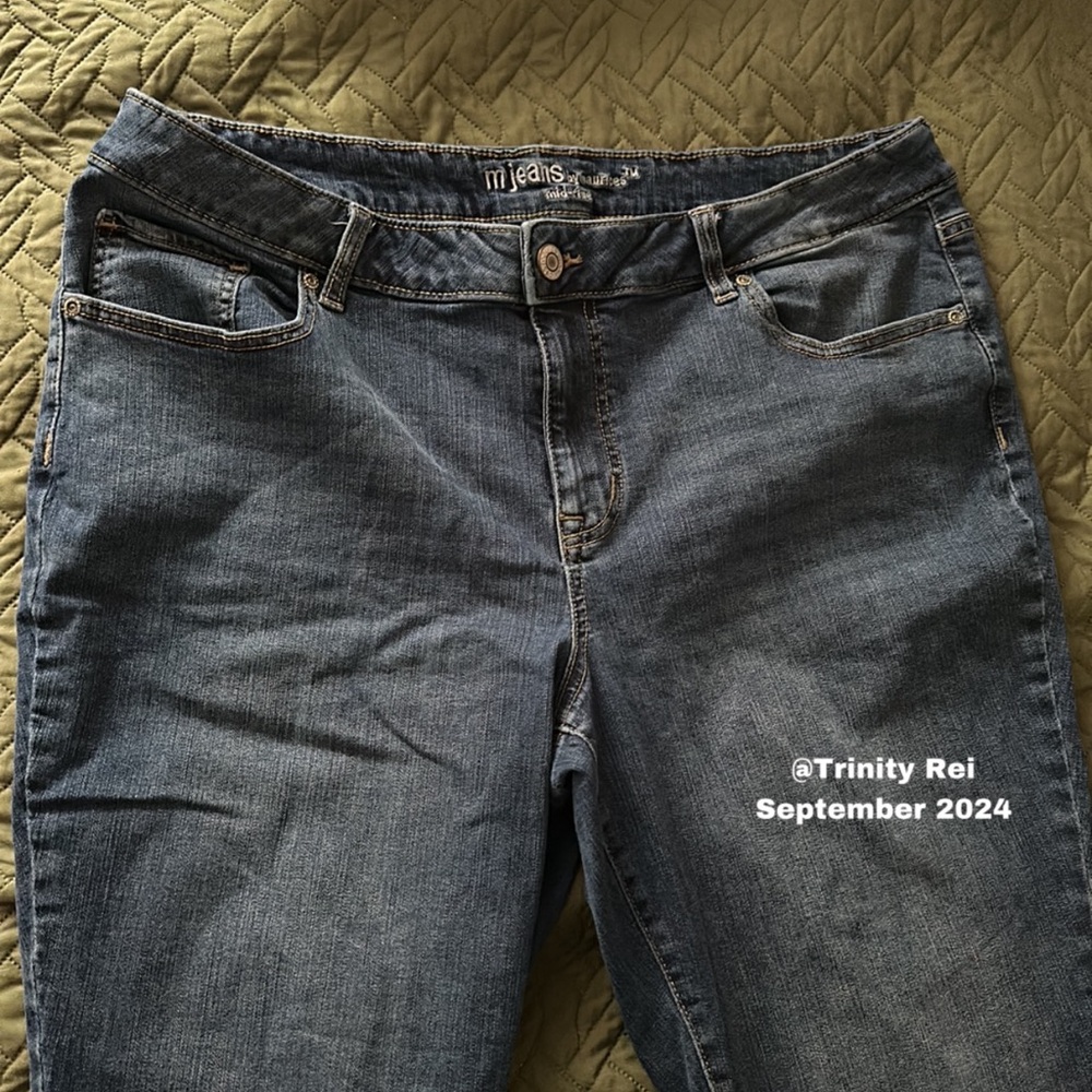 maurices mid-rise skinny jeans